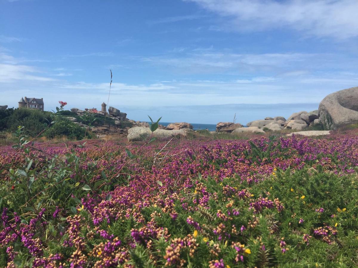 Appartamento Cote De Granit Rose Perros-Guirec Esterno foto