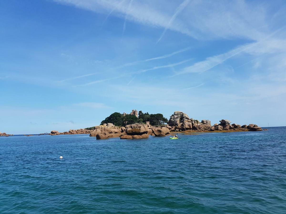 Appartamento Cote De Granit Rose Perros-Guirec Esterno foto